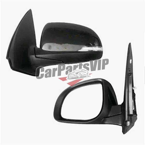 LH:87610-0X340, RH: 87620-0X340, Mirror Assy ,Outer Rearview, Hyundai I10 2007 Manual Rearview Mirror