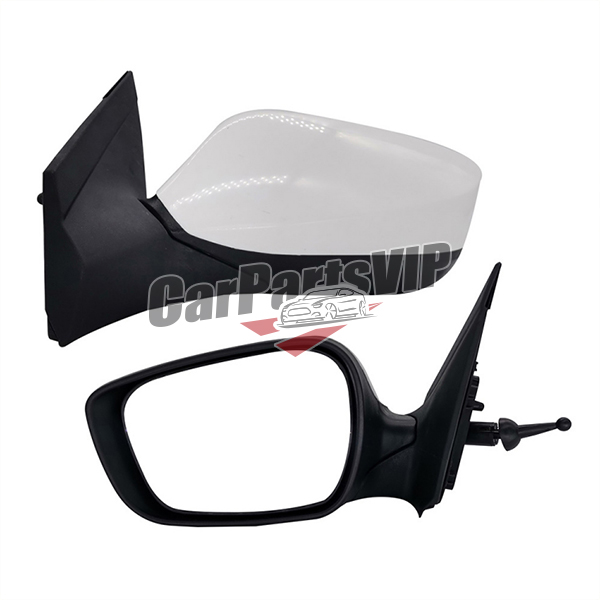 LH:87610-1R000, RH: 87620-1R000, Mirror Assy ,Outer Rearview, Hyundai Accent 2011 Manual Rearview Mirror