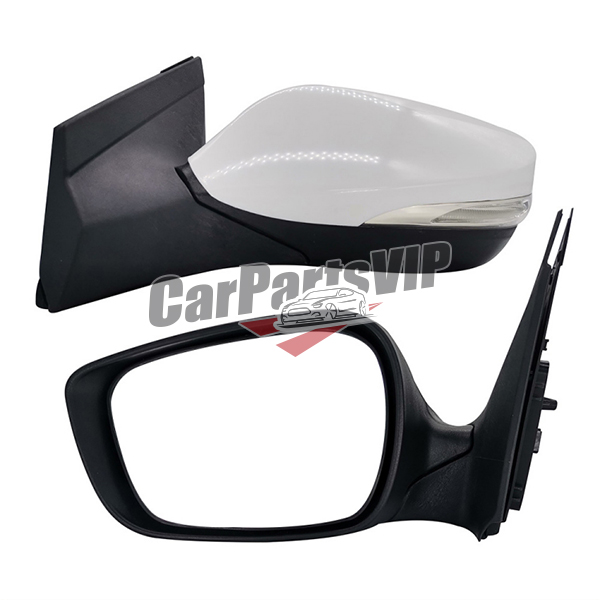 LH:87610-1R000, RH: 87620-1R000, Mirror Assy ,Outer Rearview, Hyundai Accent 2011 Rearview Mirror With Led Singan Lamp