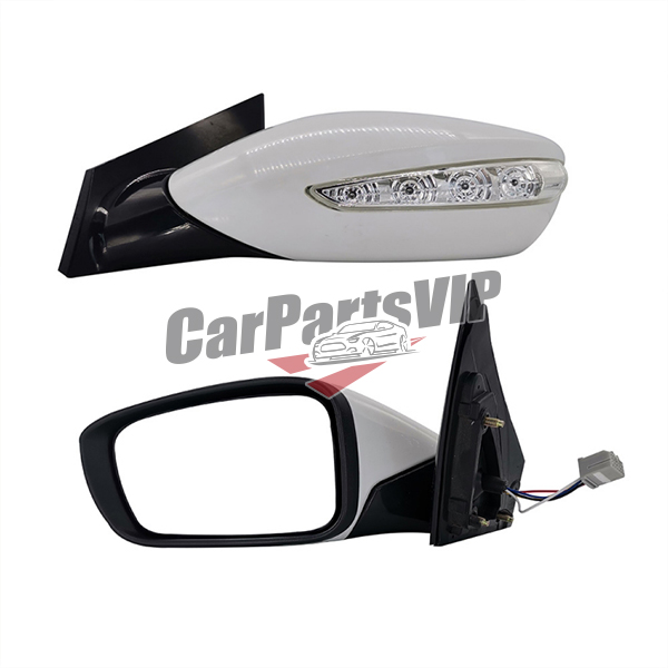 LH:87610-3S440 , RH: 87620-3S440, Mirror Assy ,Outer Rearview, Hyundai Sonata 2012 Rearview Mirror With Led Singan Lamp