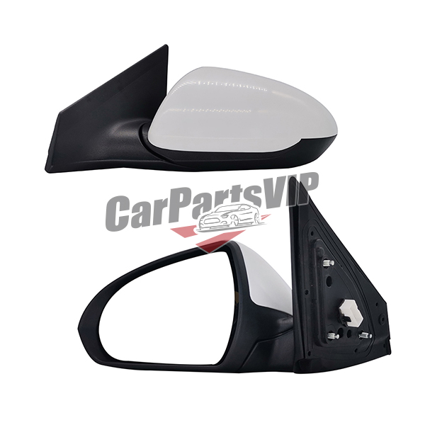 LH:87610-F2100, RH: 87620-F2100, Mirror Assy ,Outer Rearview, Hyundai Elantra 2016 Rearview Mirror