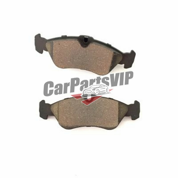 0024204020, Rear Axle Brake pad for Mercedes-Benz, Mercedes-Benz Sprinter / Volkswagen LT / Dodge Sprinter Rear Axle Brake pad