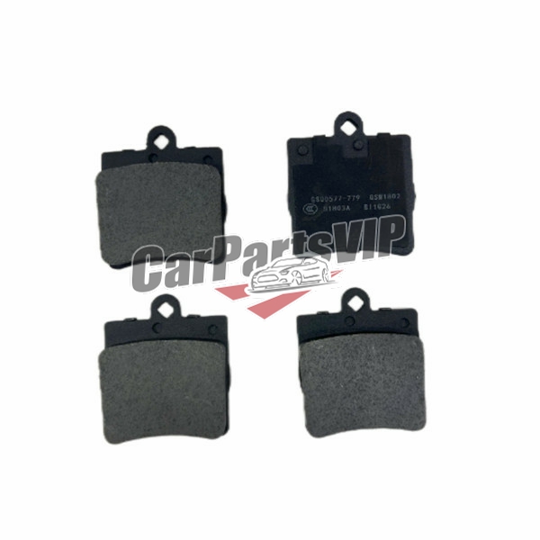 0024207420, Rear Axle Brake pad for Mercedes-Benz, Mercedes-Benz / Chrysler Crossfire Rear Axle Brake pad