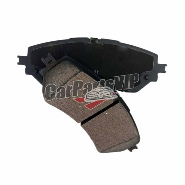 0446509020, 044650D150, 044650D160, D19509175, Front Axle Brake Pad for Toyota, Toyota / Toyota (FAW) / Toyota (GAC) Front Axle Brake Pad