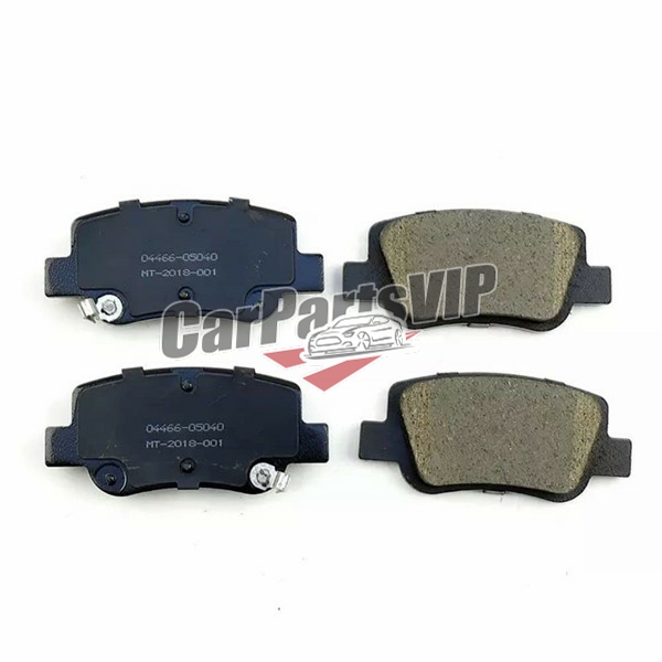 04466-05040, 04466-05041, Rear wheel Brake Pad for Toyota, Toyota Avensis Rear wheel Brake Pad