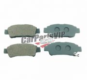 04466-28030, 04466-28040, 04466-28050, 04466-28070, 04466-28080, 04466-45010, Rear Axle Brake Pad for Toyota, Toyota Avensis Verso / previa / Sienna Rear Axle Brake Pad