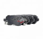 1605086, Rear Axle Brake Pad for Vauxhall, Vauxhall / Chevrolet / Holden / Kia / Opel Rear Axle Brake Pad