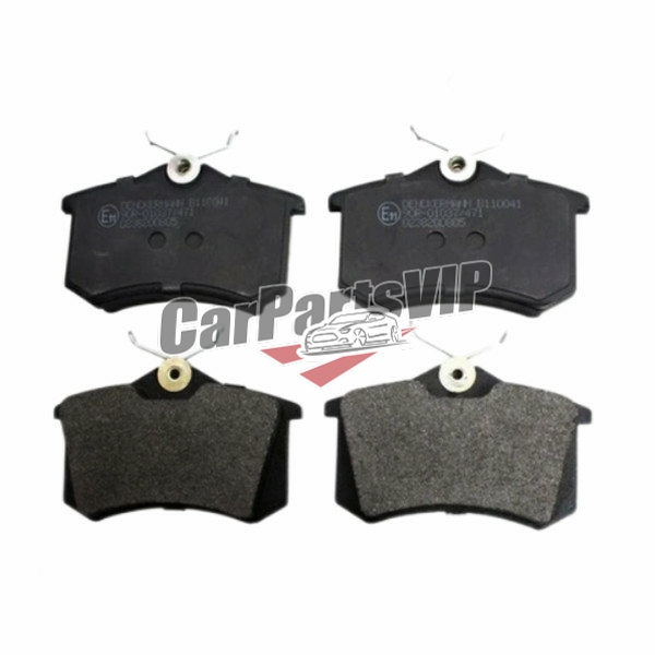 1605973, 127799240, 7701207968, Rear Axle Brake Pad for Ford, Ford / Nissan / Opel / Renault / Mazda / Jaguar / Citroen Rear Axle Brake Pad