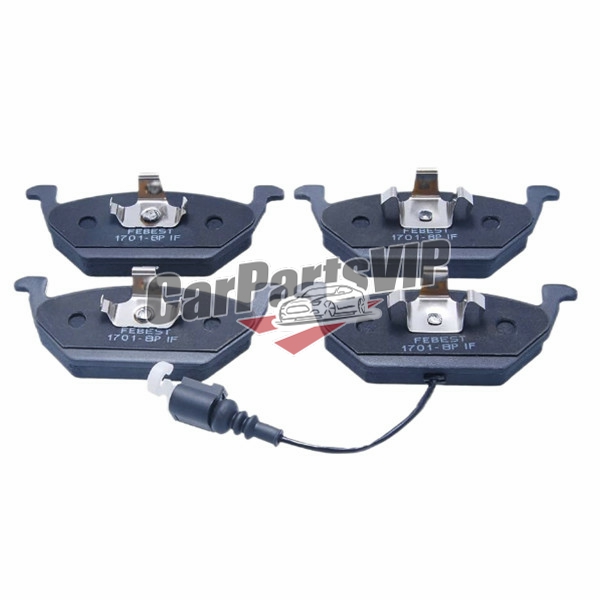 1J0698151D, 1J0698151E, 1J0698151G, 1K0698151F, 1KD698151, Front Axle Brake Pad for Volkswagen, Audi / Seat / Skoda / Volkswagen / Opel / VW (FAW) Front Axle Brake Pad