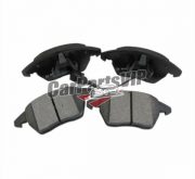 1K0698151C, 3C0698151C, 5K0698151, Front Axle Brake Pad for Volkswagen, Audi / Seat / Skoda / Volkswagen / VW (FAW) / VW (SVW) Front Axle Brake Pad