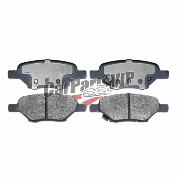 25864605, Rear Axle Brake Pad for Chevrolet, Chevrolet / Pontiac Rear Axle Brake Pad