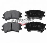 58101-02A00, 58101-05A10, Front Axle Brake Pad for Hyundai, Hyundai Atos Front Axle Brake Pad