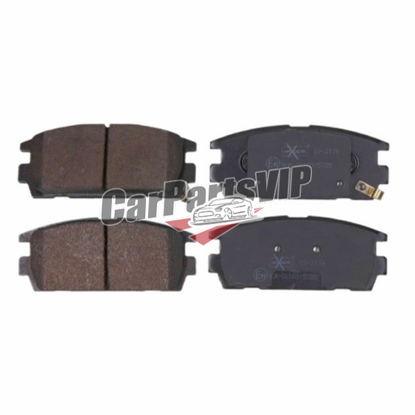 58302-H1A00, 58302-H1A10, Rear Axle Brake Pad for Hyundai, Hyundai / Hyundai (Huatai) Rear Axle Brake Pad