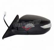 96302-3TH3A, Left Power Heated Signal Lamp Side Mirror for Nissan Altima 2013-2018 NI1320225