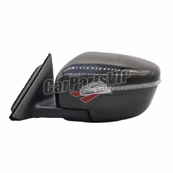 96302-5HK0A, 96302-9TB1C, Left Power Heated Signal Lamp Side Mirror for Nissan Rogue 2017-2019 NI1320287