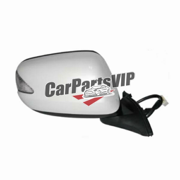76258-TG5-H11, 76208-TG5-H11, Left Right Power Blinker Folding Side Mirror for Honda Fit Jazz 2008-2013