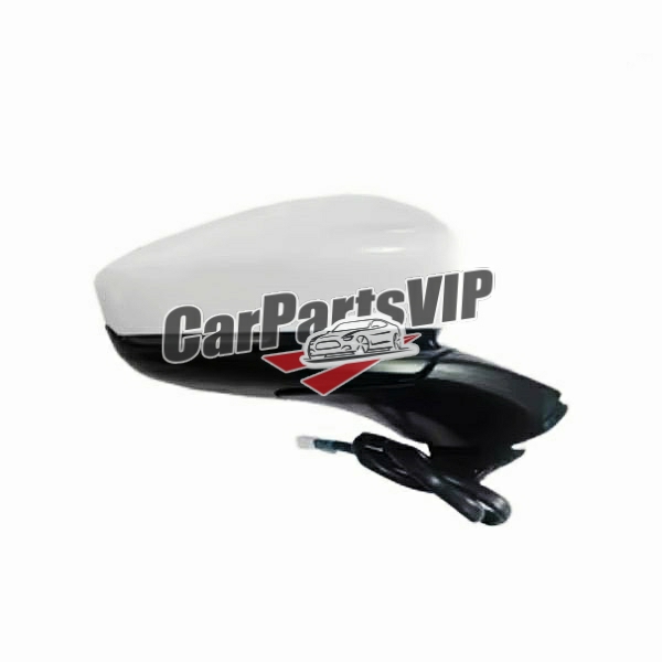 DHB6-69-18Z, DHB6-69-12Z, Left Right Power Blinker Blind Spot Monitoring Side Mirror for Mazda CX-30 2020-