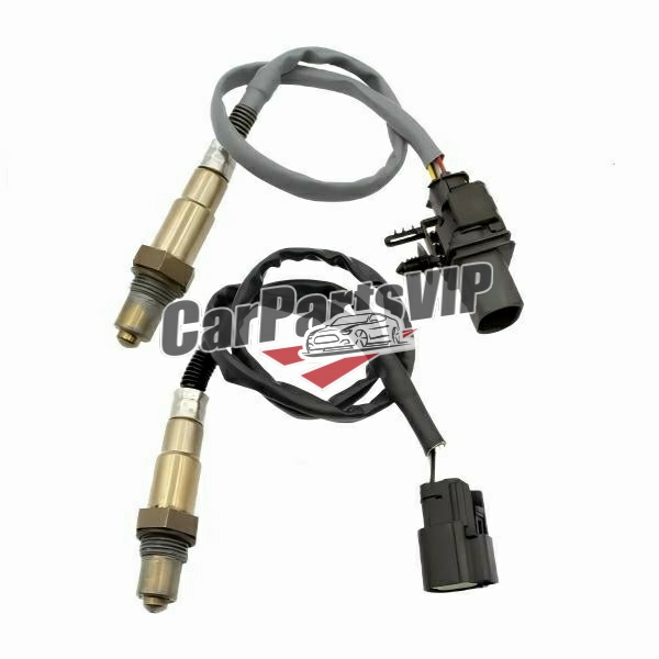 234-5113 (5-wire ), 234-4575 (4-wire ), CV6Z-9G444-A, 8F9Z-9F472-H, 5147022, 0258017322, 0258017321, 0 258 017 322, 0 258 017 321, 2345113, 8F9A9Y460GA, 8F9Z9F472H, 8F9Z9F472J, 24348, 2PCS Upstream & Downstream Oxygen O2 Sensor for Ford Focus Fusion Lincoln MKC