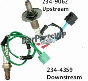 234-9062,234-4359, 36531-RZA-013, 36532-RZA-004, 2Pcs Upstream & Downstream Oxygen Sensor for Honda CR-V 2.4L L4 2007-2009
