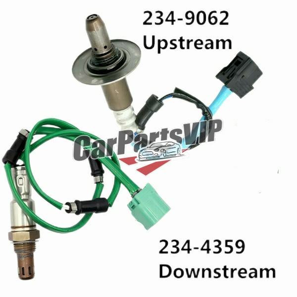 234-9062,234-4359, 36531-RZA-013, 36532-RZA-004, 2Pcs Upstream & Downstream Oxygen Sensor for Honda CR-V 2.4L L4 2007-2009