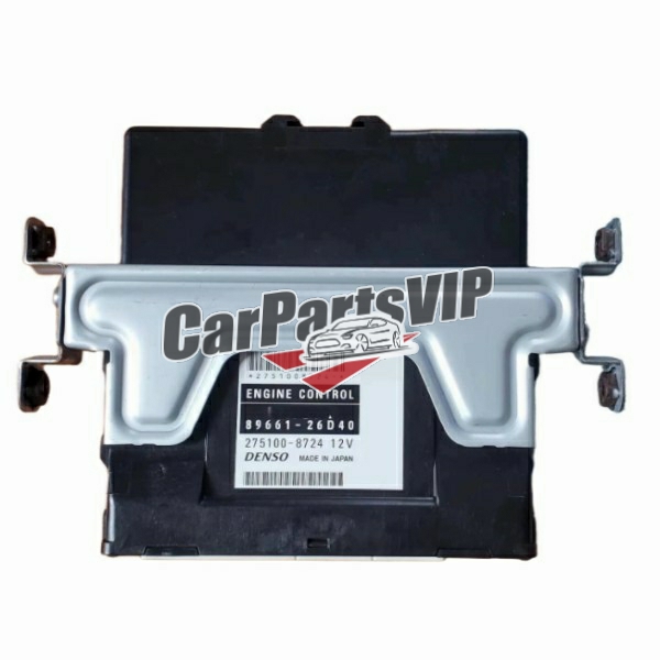89661-26D40, 8966126D40, ECU ECM Engine Control Unit Control Module for Toyota Hiace